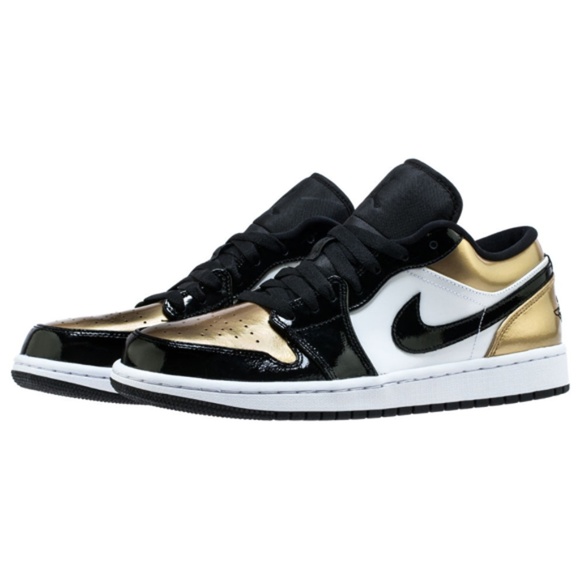 ‼️SOLD‼️ AIR JORDAN 1 LOW | GOLD TOE | SIZE 9 - Picture 3 of 8